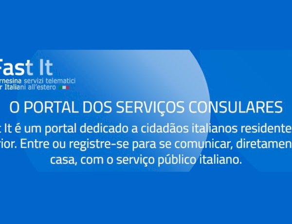 O portal dos serviços consulares